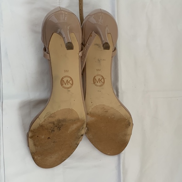 Nude heels. MK by Michael Kors. Size 9M. Very good condition - Picture 5 of 8